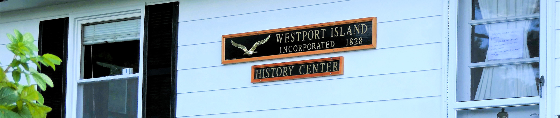 History Center Sign