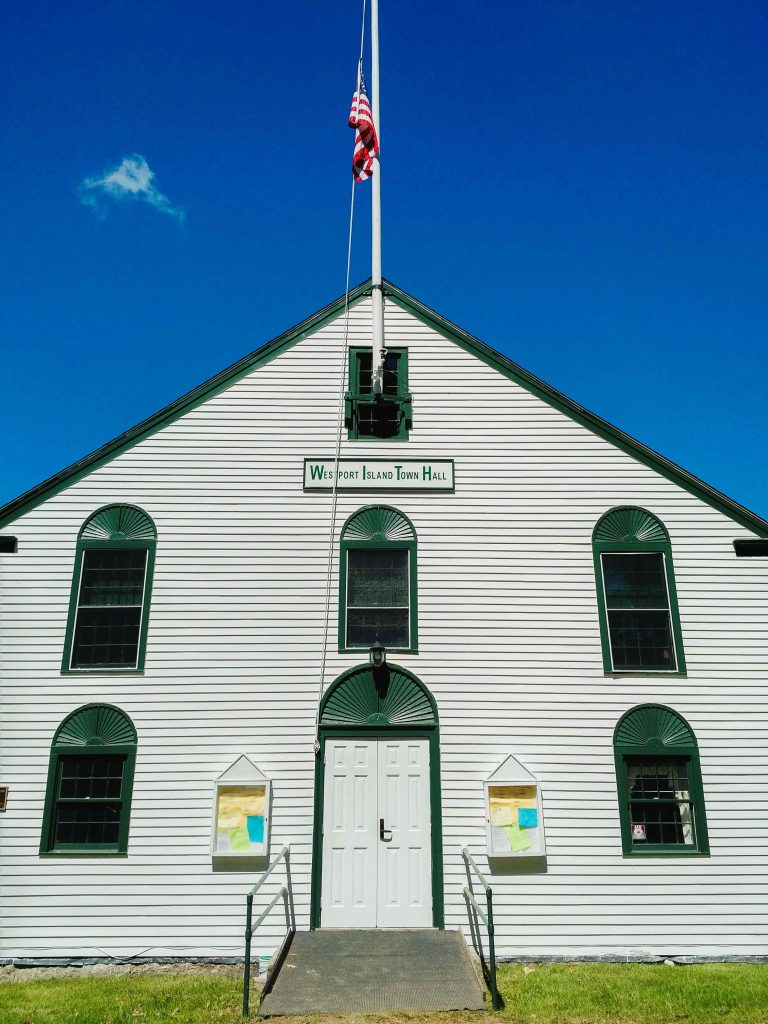 facade of old town hall building